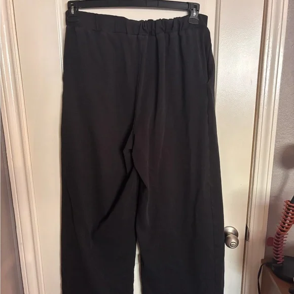 ASOS Edition Black Wide-Leg High-Rise Trousers - Picture 7 of 7